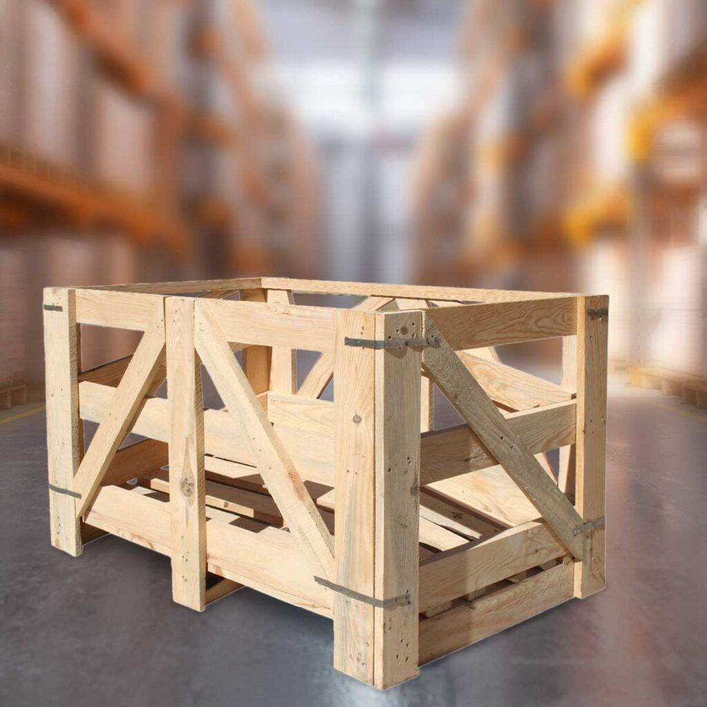 Jaulas de madera. Embalajes Azcarreta